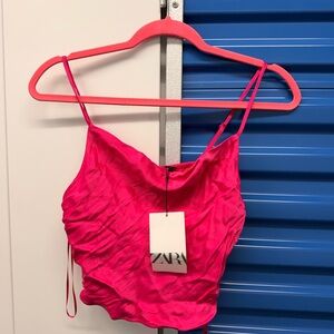 NWT Zara Women's Pink Camisole Top xs
